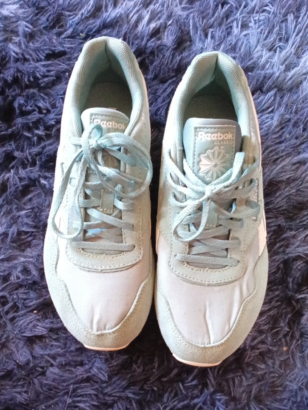 Reebok Harman Ripple Slate Aqua/Mint Green Shoes